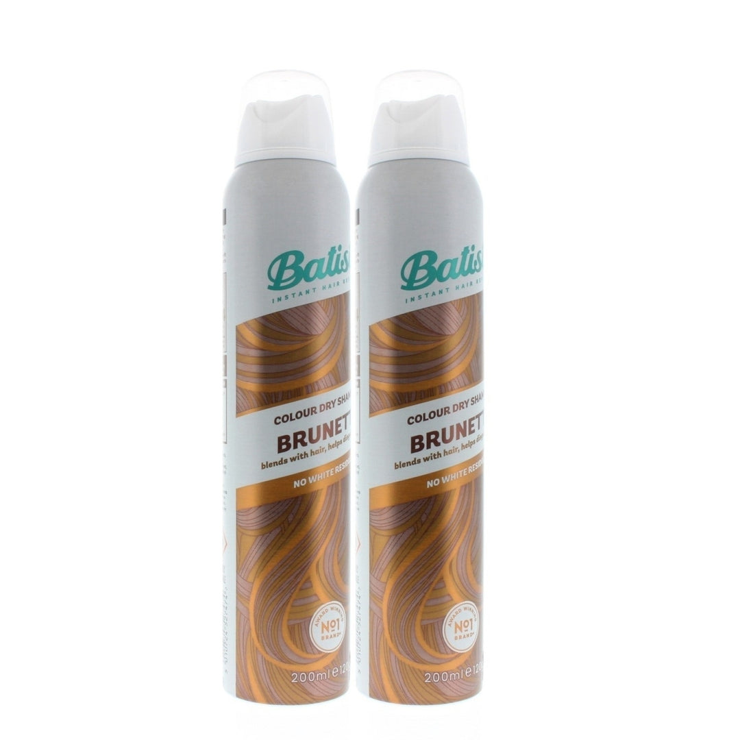 Batiste Instant Hair Refresh Colour Dry Shampoo Brunette 200ml/120g (2-Pack) Image 2