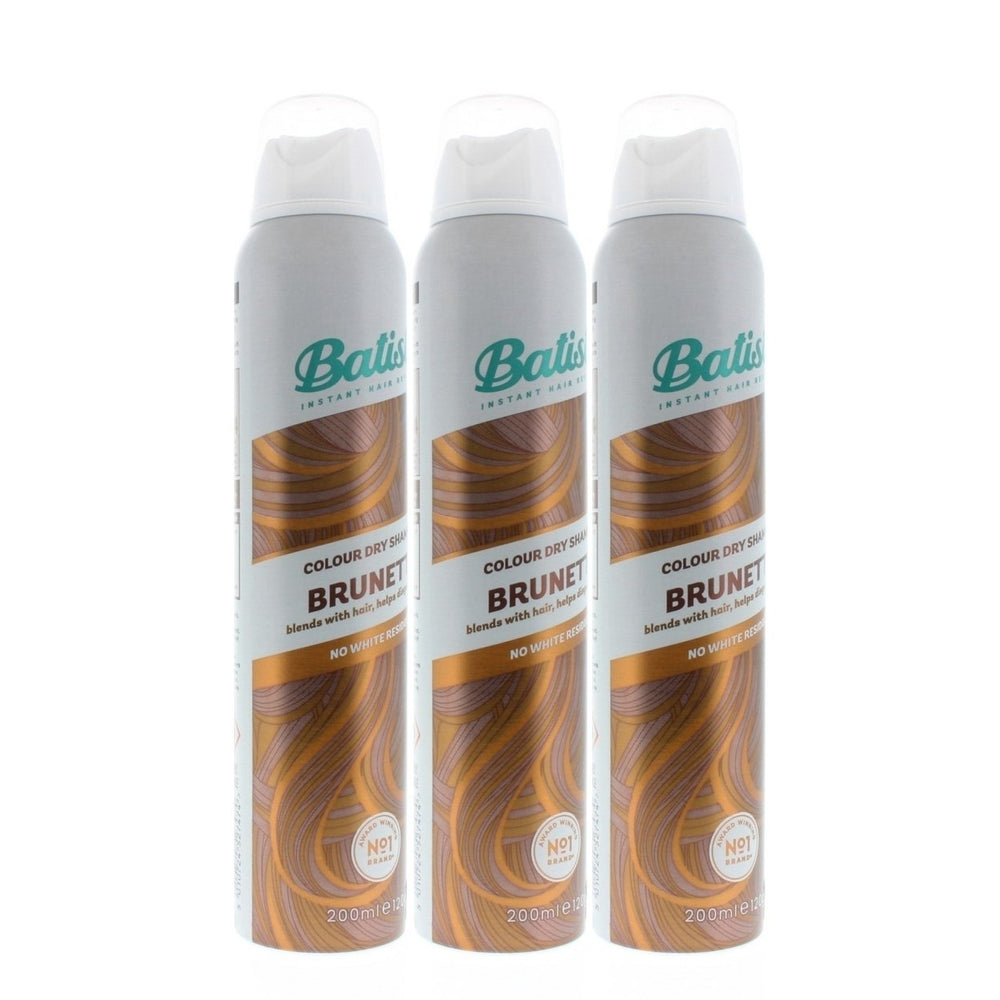 Batiste Instant Hair Refresh Colour Dry Shampoo Brunette 200ml/120g (3-Pack) Image 2