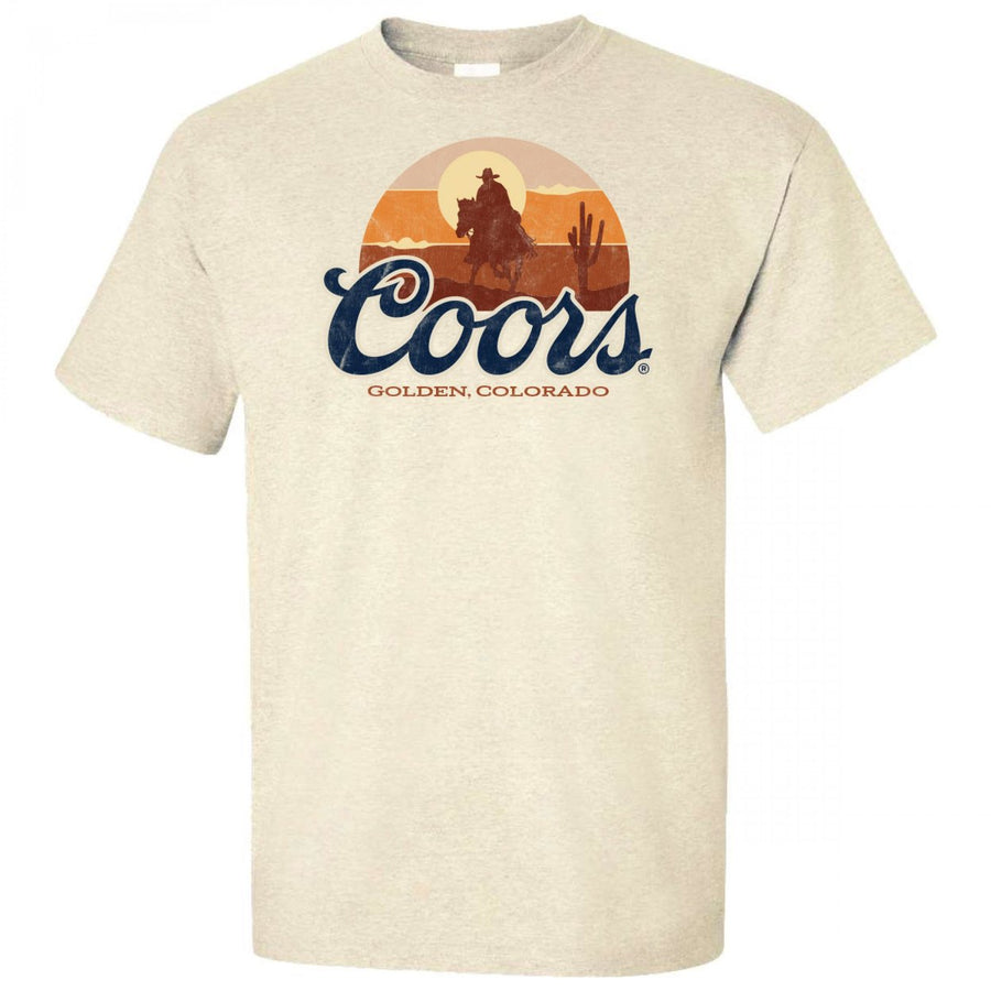 Coors Riding in The West T-Shirt Image 1