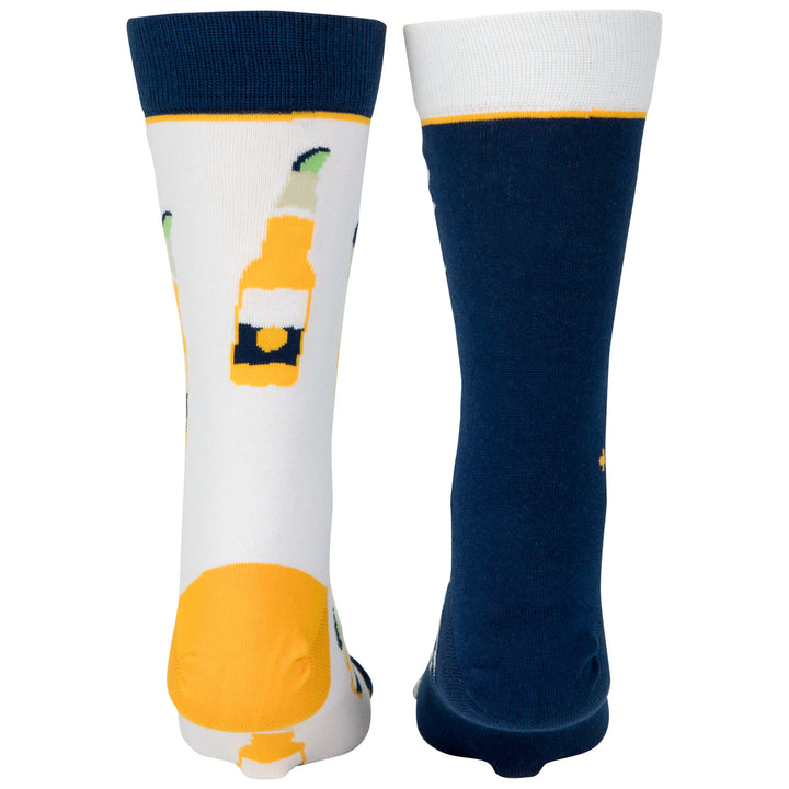 Corona Extra Logo and Bottles Split Crew Socks Image 4