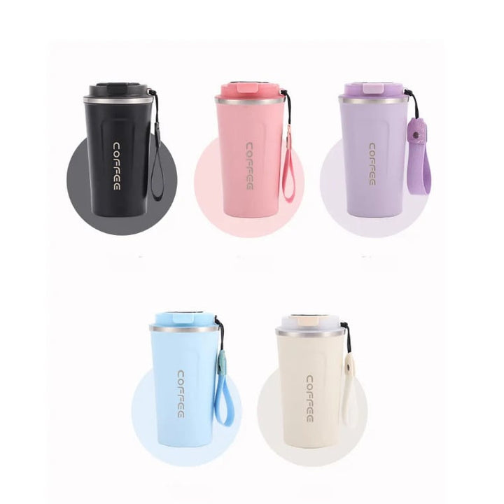 Stainless Steel Vacuum Mug 500ml with LED Temperature Display Insulated Travel Cup Image 3