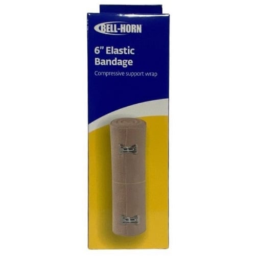 Bell Horn 6" Elastic Bandage Compressive Support Wrap Image 1