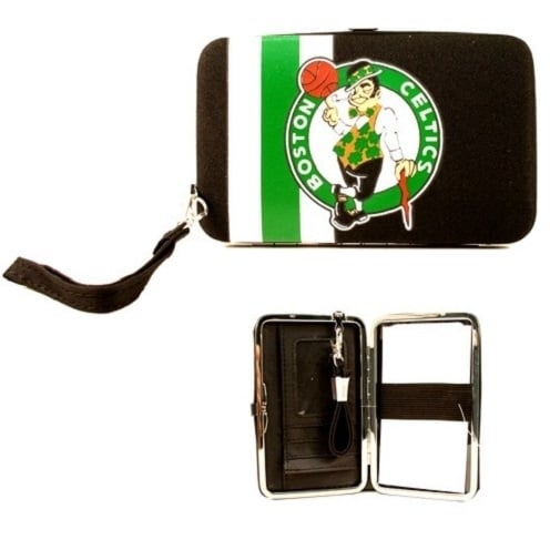 Boston Celtics NBA Little Earth Shell Wristlet Image 1