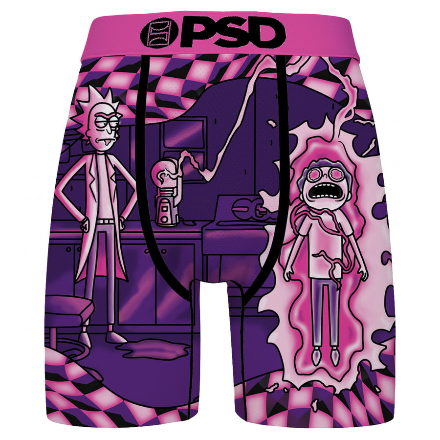 Rick and Morty Lab Work PSD Boxer Briefs Image 1