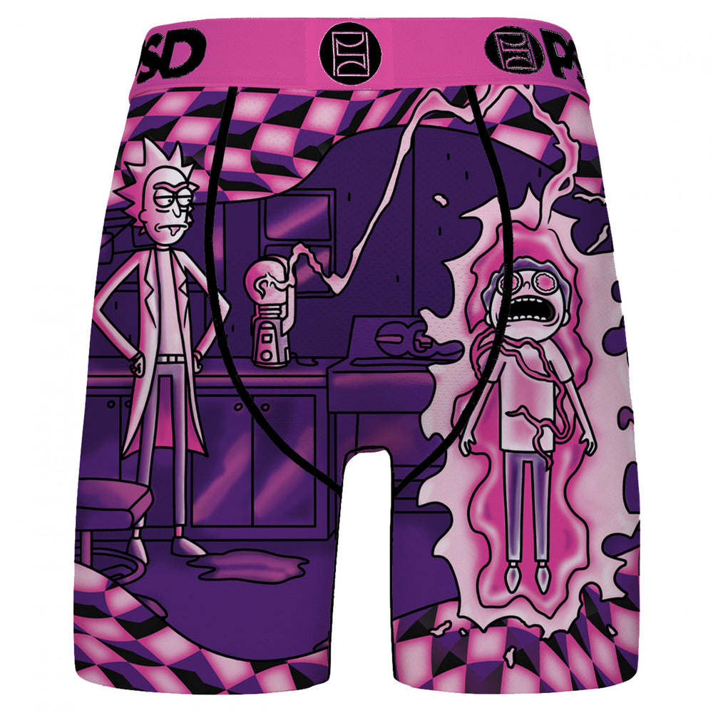 Rick and Morty Lab Work PSD Boxer Briefs Image 2