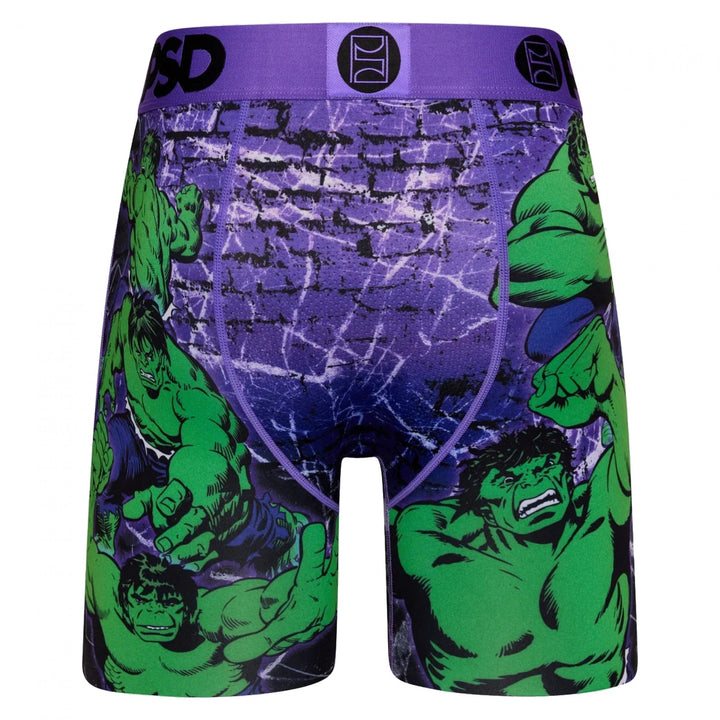 The Incredible Hulk Comic Poses PSD Boxer Briefs Image 3