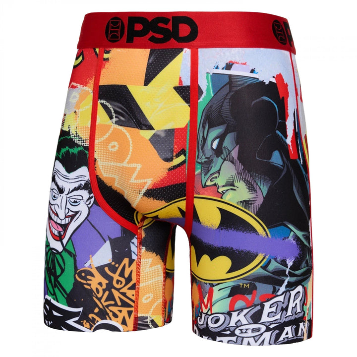 The Joker Vs Batman Collage PSD Boxer Briefs Image 2