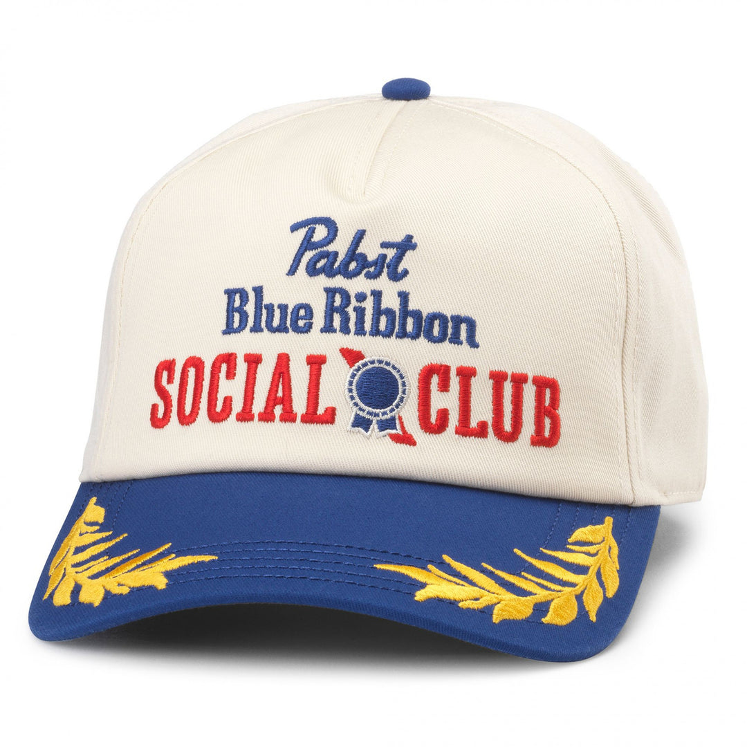 Pabst Blue Ribbon Social Club Captain Adjustable Hat Image 1