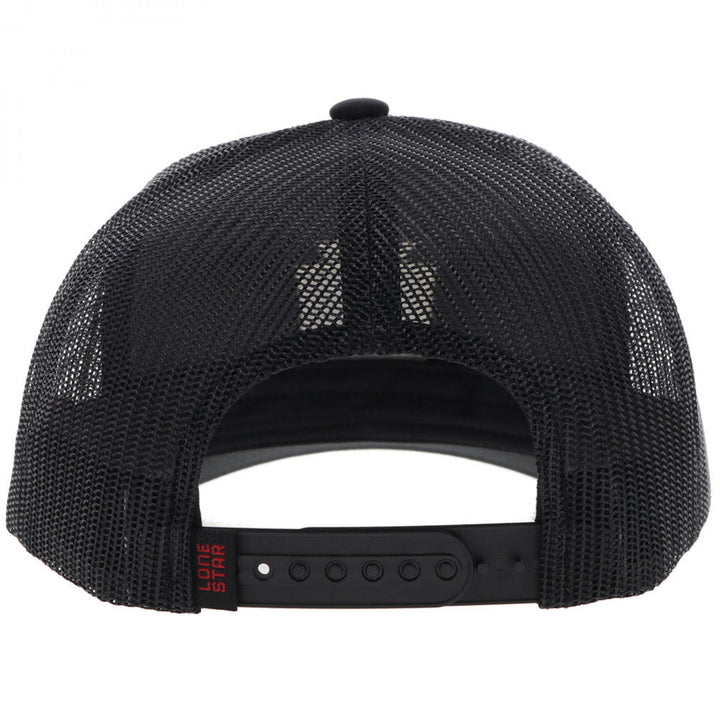 Lone Star Beer Hooey Black Colorway Snapback Trucker Hat Image 3