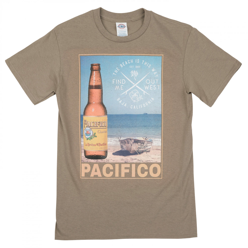 Pacifico The Beach is This Way T-Shirt Image 2