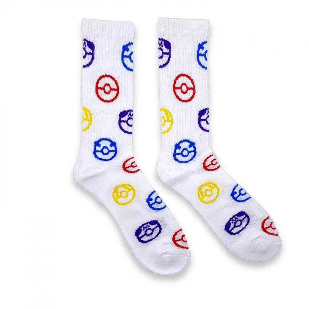 Pokemon Pika Pika Crew Socks 3-Pair Pack Image 2