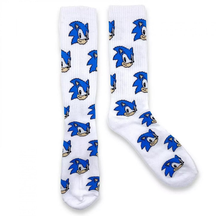 Sonic The Hedgehog Mens Crew Socks 3-Pair Pack Image 3