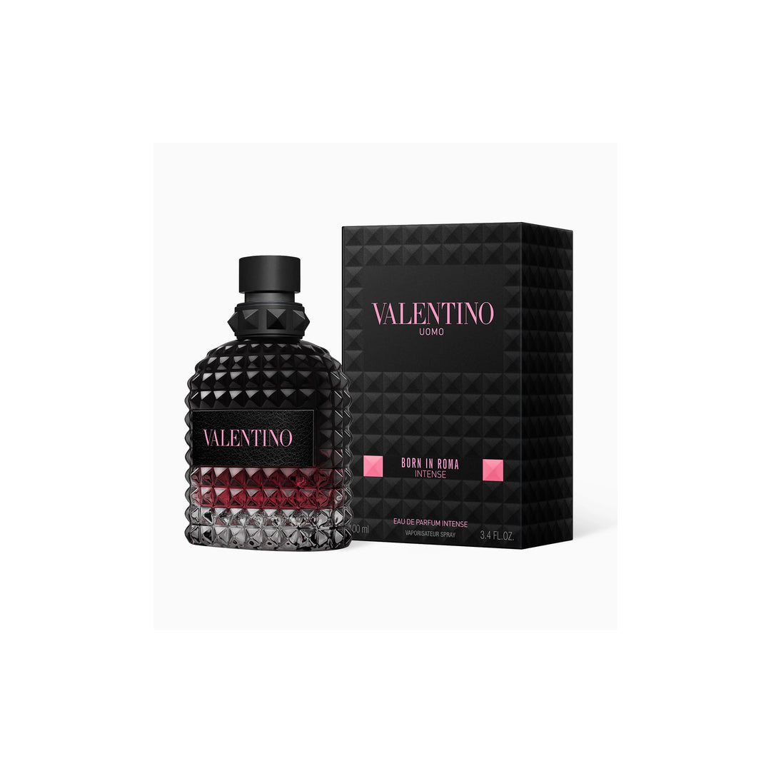 Valentino Uomo Born in Roma Intense EDP Spray 3.4 oz Mens Amber Vanilla Fragrance Image 3