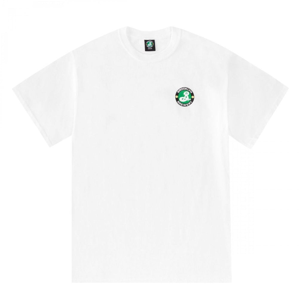 Brooklyn Brewery Beer Logo Front/Back Print T-Shirt Image 2