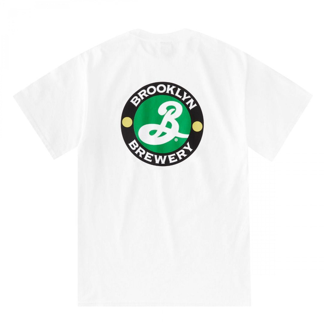 Brooklyn Brewery Beer Logo Front/Back Print T-Shirt Image 3