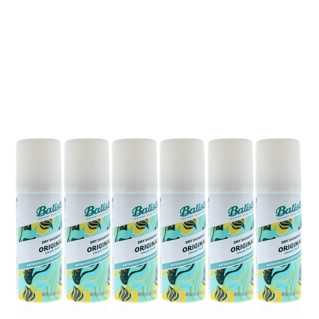 Batiste Instant Hair Refresh Dry Shampoo Original Classic Fresh 50ml/30g (6-Pack) Image 2