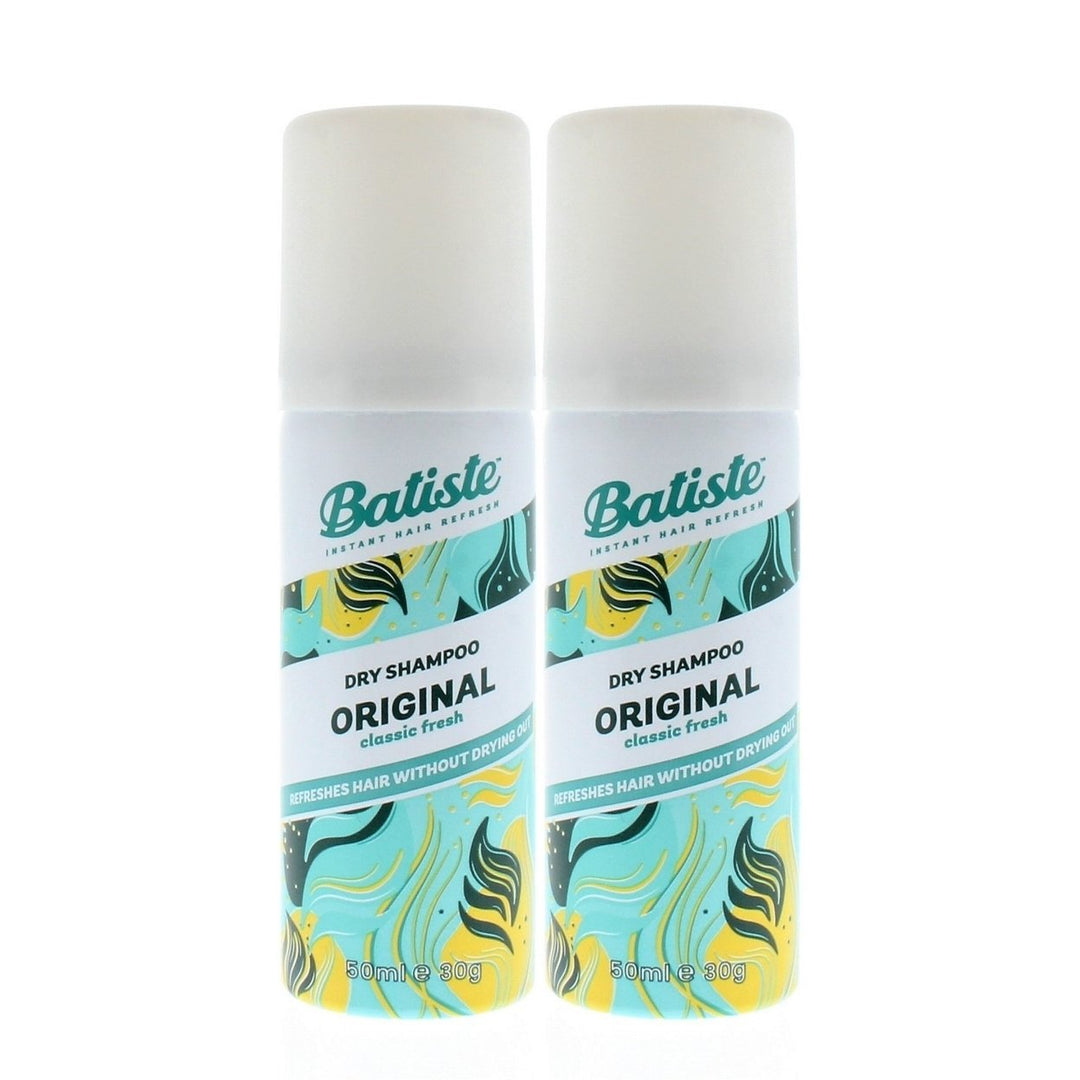 Batiste Instant Hair Refresh Dry Shampoo Original Classic Fresh 50ml/30g (2-Pack) Image 1