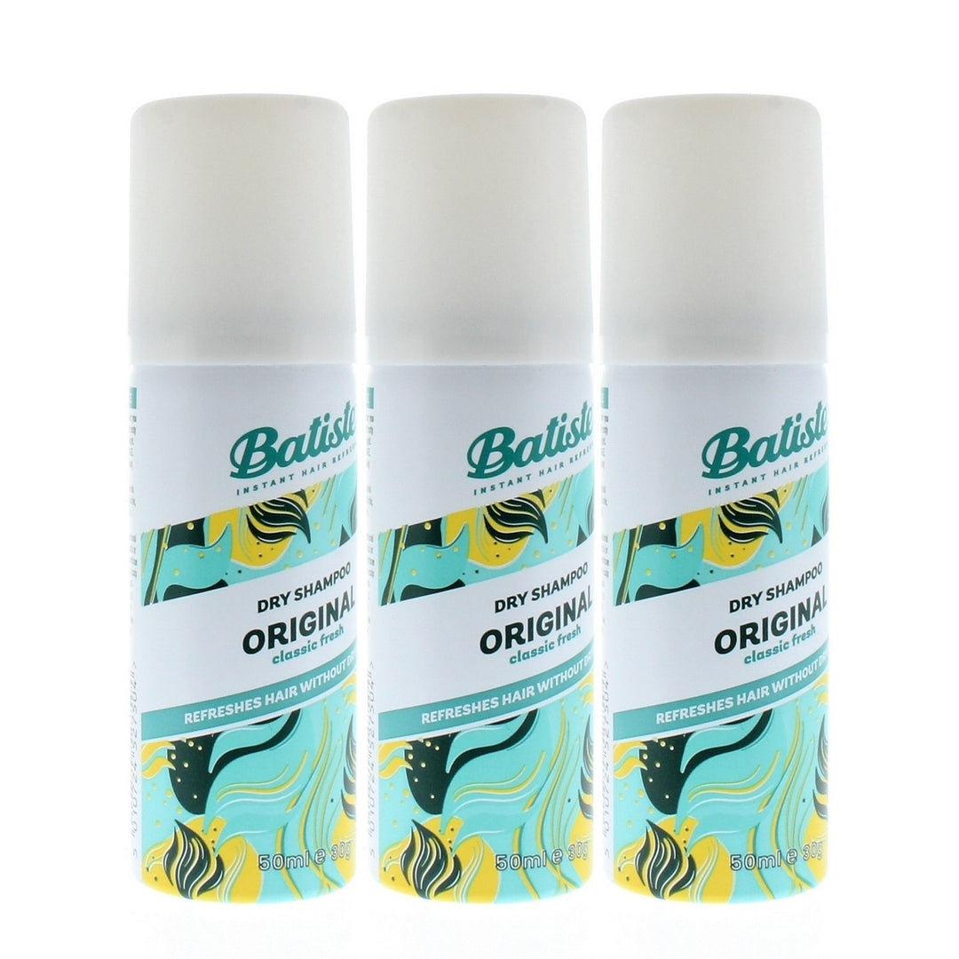 Batiste Instant Hair Refresh Dry Shampoo Original Classic Fresh 50ml/30g (3-Pack) Image 2