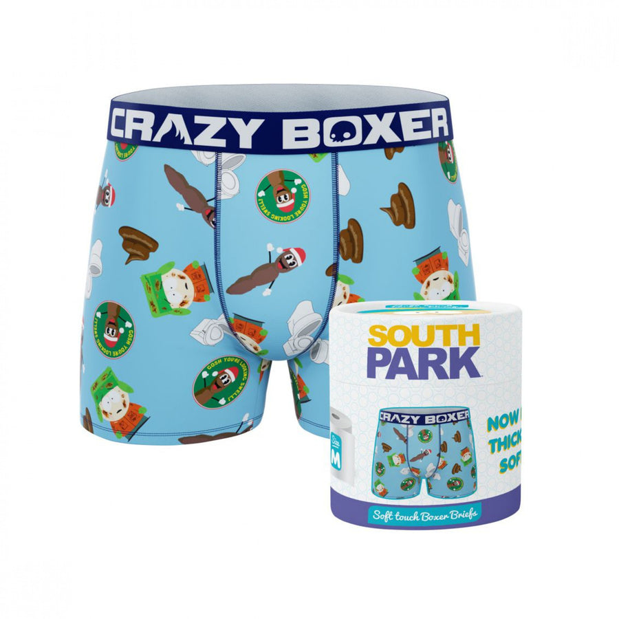 Crazy Boxers South Park Kyle and Toilet Boxer Briefs Image 1