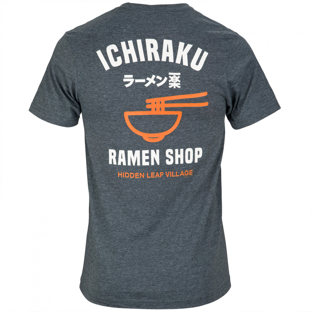 Naruto Ichiraku Ramen Shop Front/Back T-Shirt Image 3