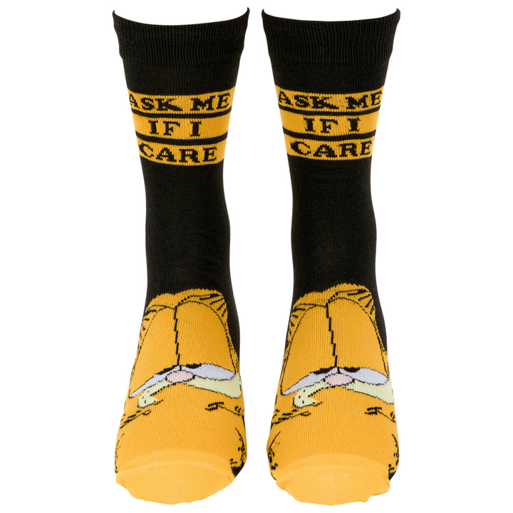 Garfield Icons Mens Crew Socks 2-Pack Image 3