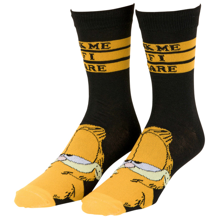 Garfield Icons Mens Crew Socks 2-Pack Image 4
