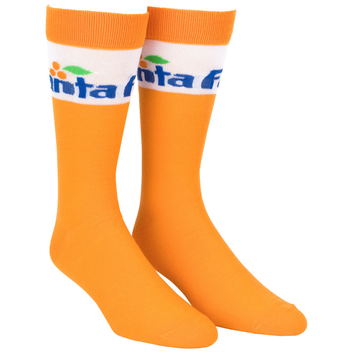 Fanta Logos Mens Crew Socks 2-Pack Image 4