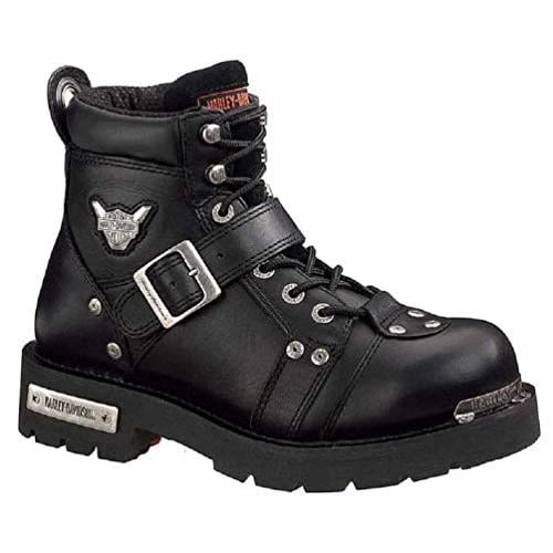 Harley-Davidson Mens Brake Buckle Boot BLACK Image 2