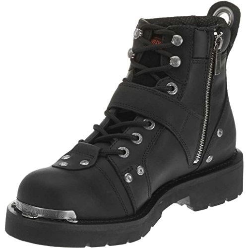 Harley-Davidson Mens Brake Buckle Boot BLACK Image 4