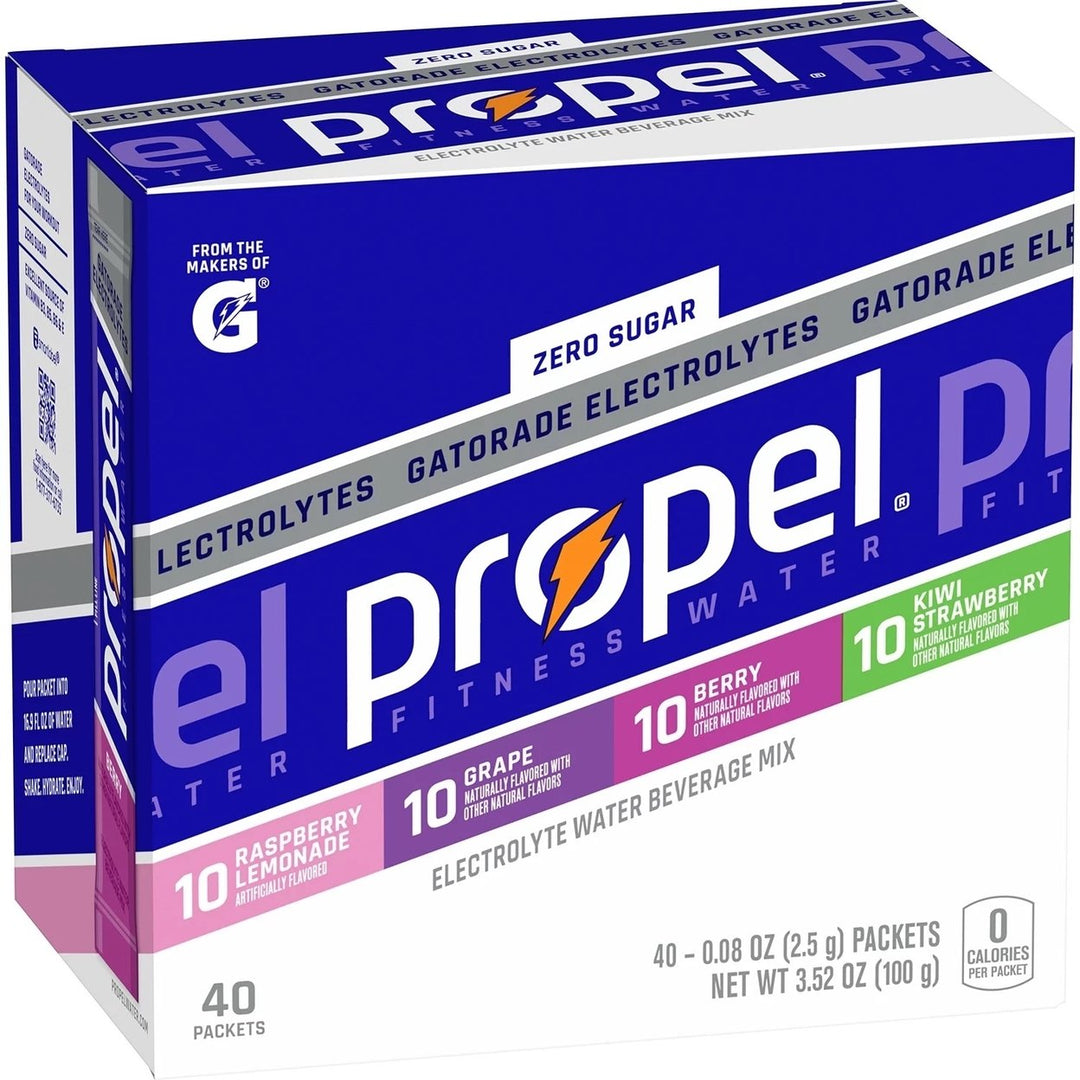 Propel Powder Variety Pack 40 Packets Image 1