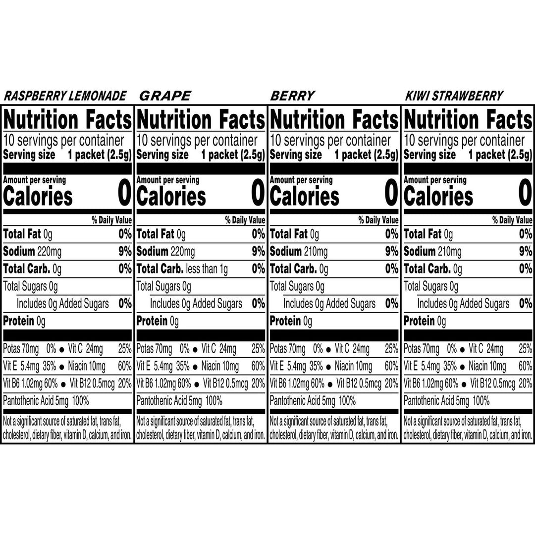 Propel Powder Variety Pack 40 Packets Image 3