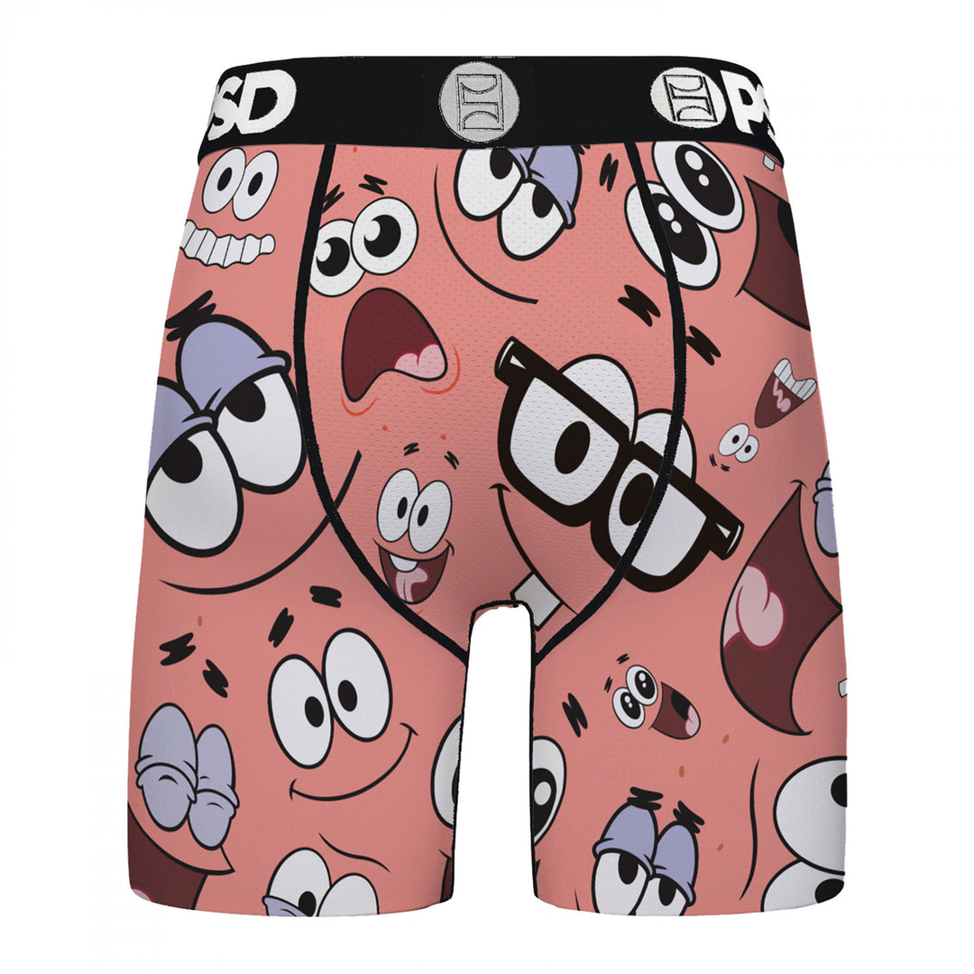 SpongeBob SquarePants Patrick Faces PSD Boxer Briefs Image 2