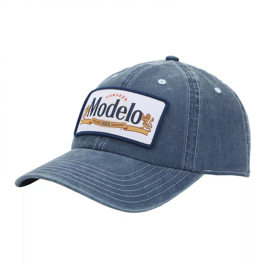 Modelo Especial Logo Patch Denim Strapback Hat Image 1