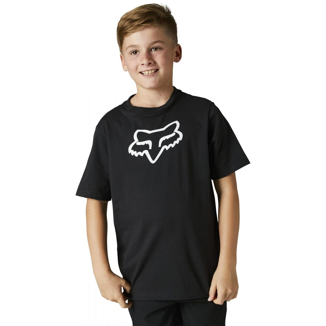 Fox Racing Kids Legacy Short Sleeve Tee BLACK Image 4