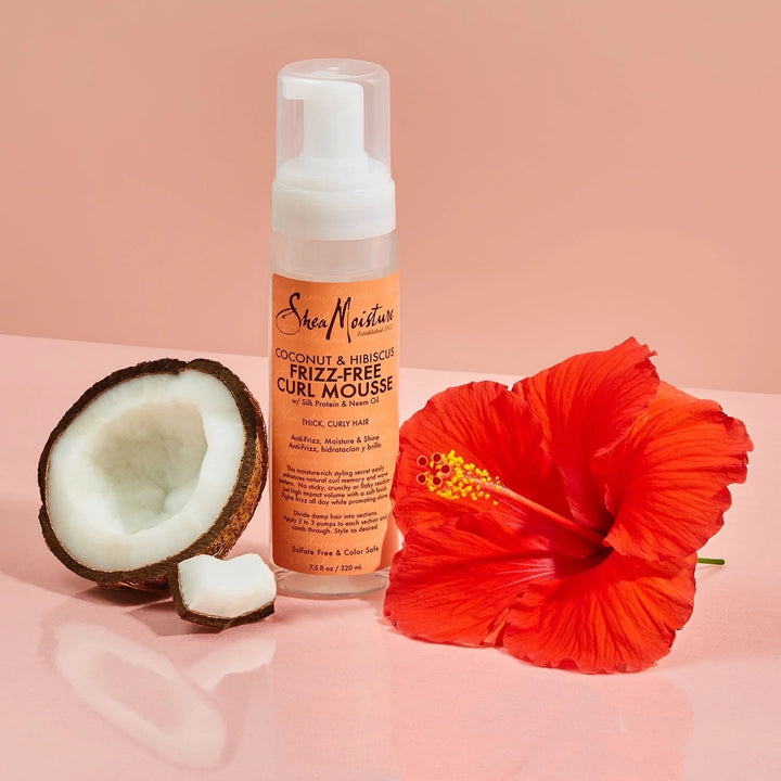 Shea Moisture Coconut and Hibiscus Curl Defining Trio Image 4