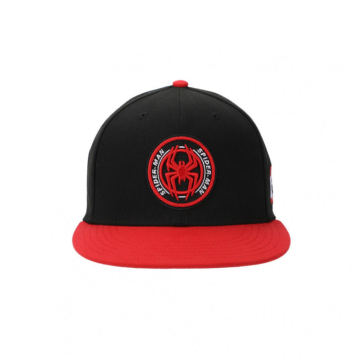 Miles Morales Spider-Man Flat Bill Snapback Hat Image 3