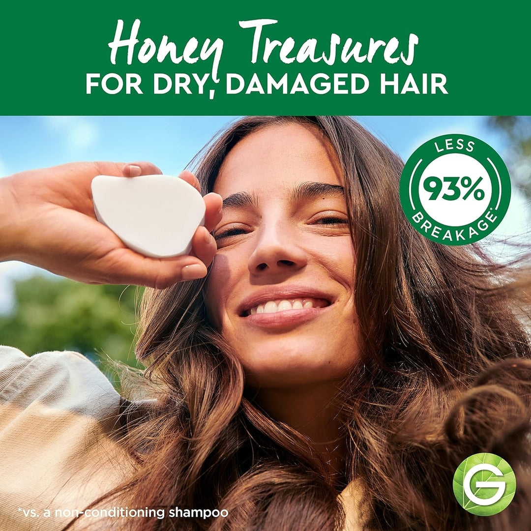 Garnier Whole Blends Restoring Shampoo Bar for Dry Damaged Hair Honey Treasures 2 Oz 3Count Image 4