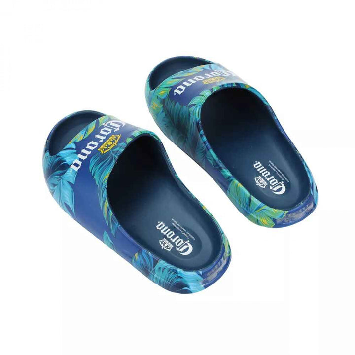 Corona Extra Tropical Flora Mens Cloud Slides Image 3