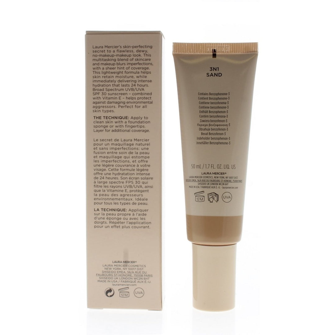 Laura Mercier Tinted Moisturizer Natural Skin Perfector SPF 30 3N1 Sand 50ml/1.7oz Image 2