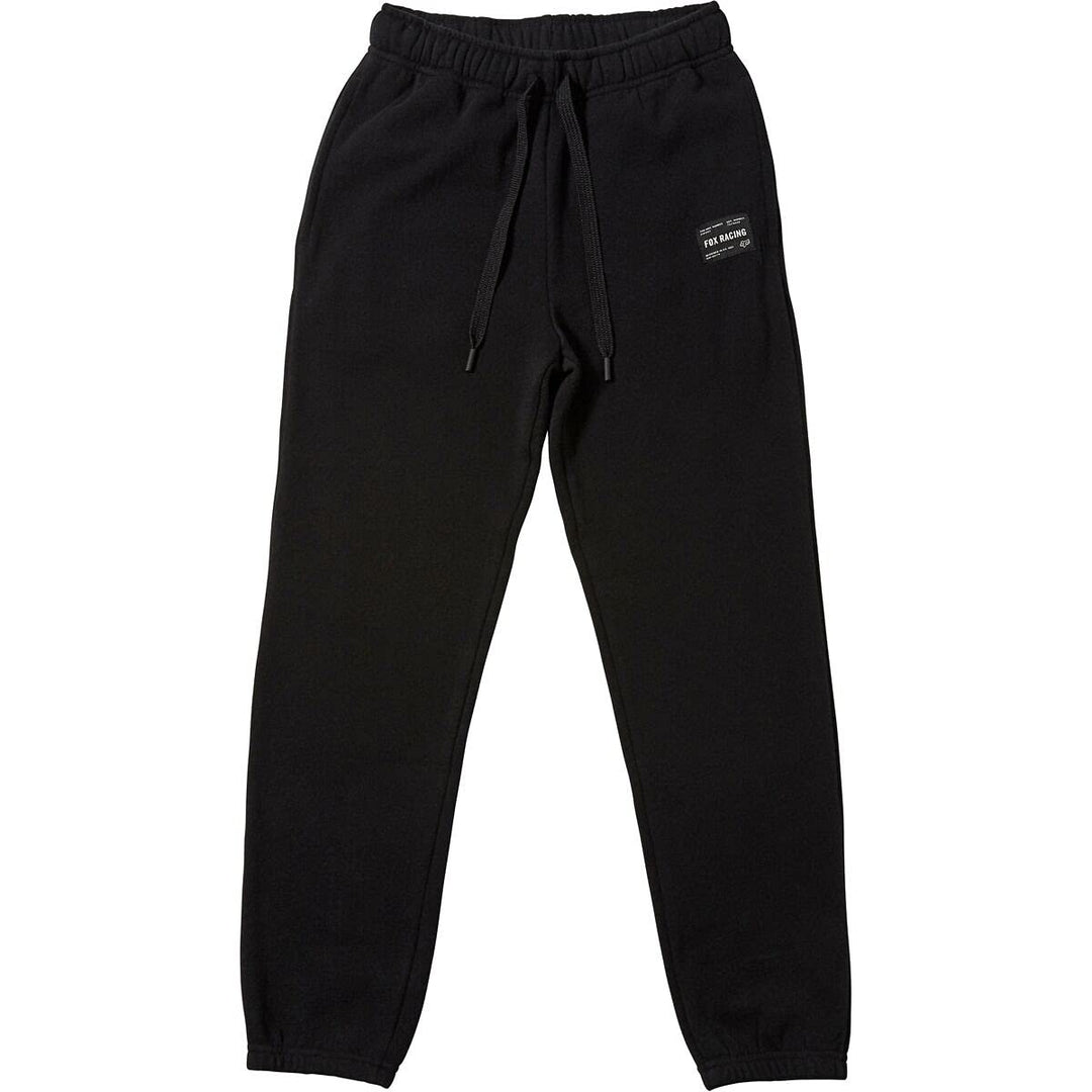 Fox Racing Youth Fleece Pants Black Standard Issue Comfortable Stylish Kids Wear Image 2