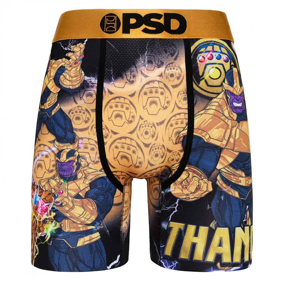 Thanos Blue and Gold PSD Boxer Briefs Image 1