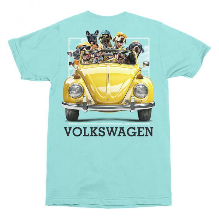 Volkswagen Dog Days Front and Back Print T-Shirt Image 2