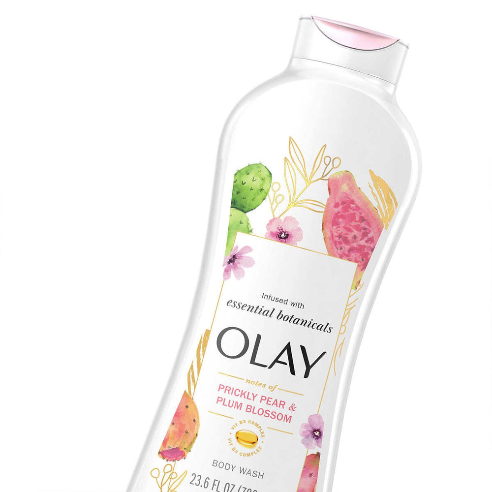 Olay Essential Botanicals Body Wash 23.6 Fluid Ounce (Pack of 3) Image 2