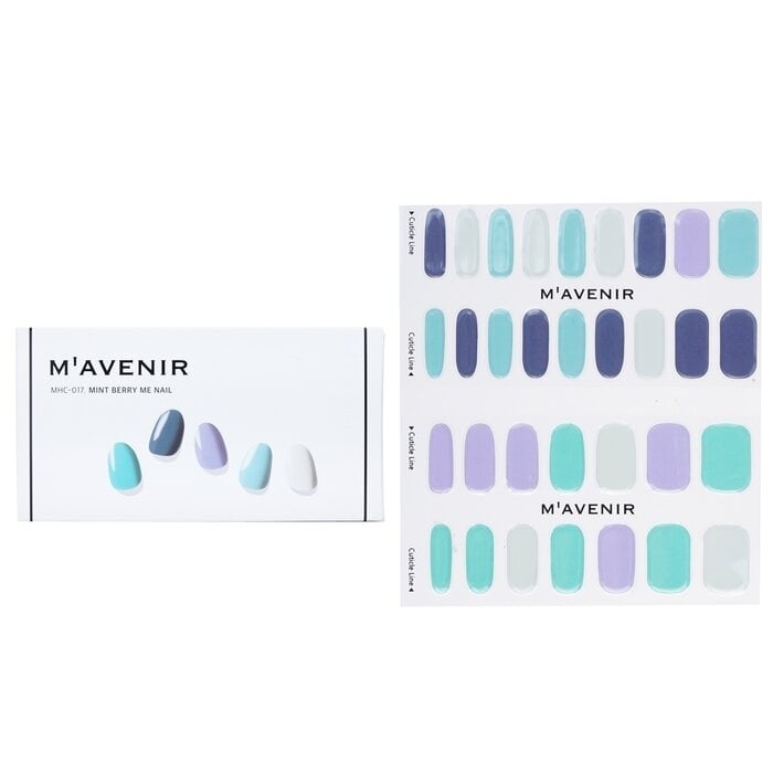 Mavenir - Nail Sticker (Blue) -  Mint Berry Me Nail(32pcs) Image 1