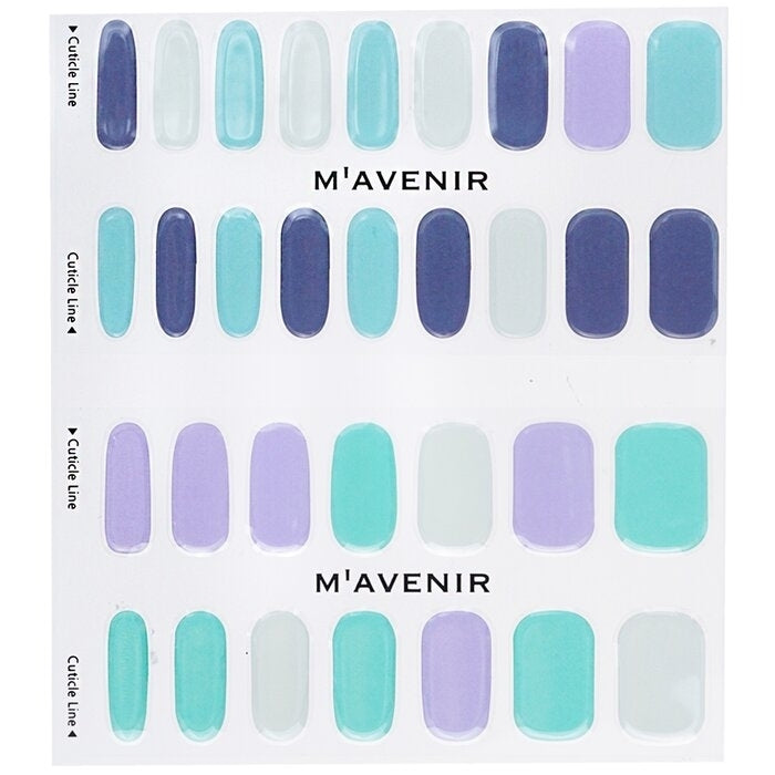 Mavenir - Nail Sticker (Blue) -  Mint Berry Me Nail(32pcs) Image 2