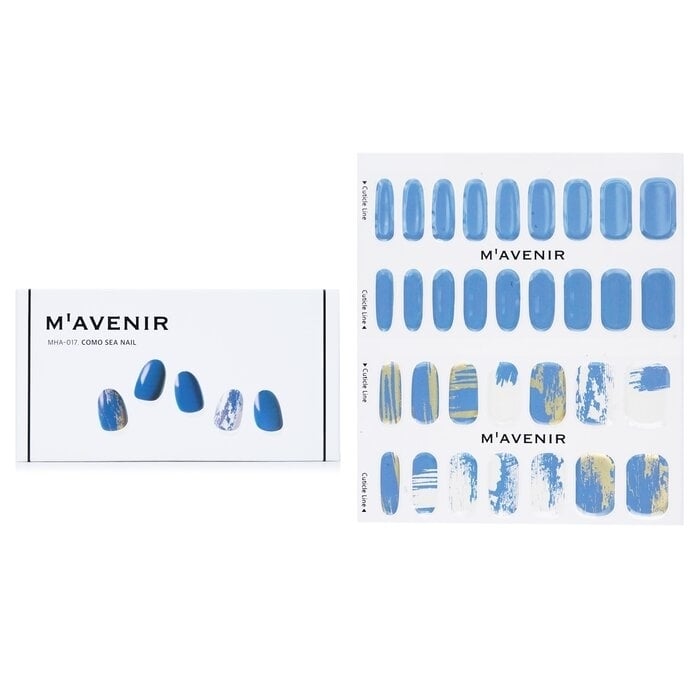 Mavenir - Nail Sticker (Blue) -  Como Sea Nail(32pcs) Image 1