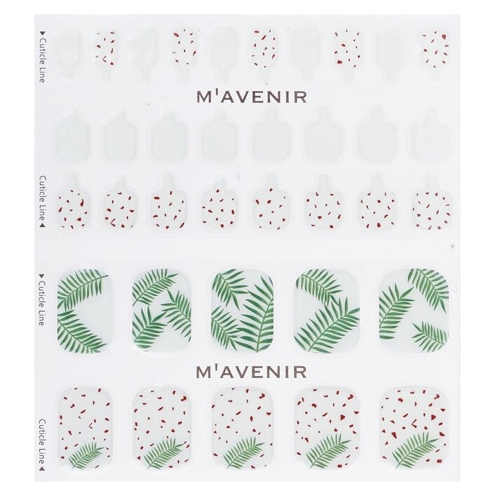 Mavenir - Nail Sticker (Patterned) -  Greenery Pedi(36pcs) Image 2