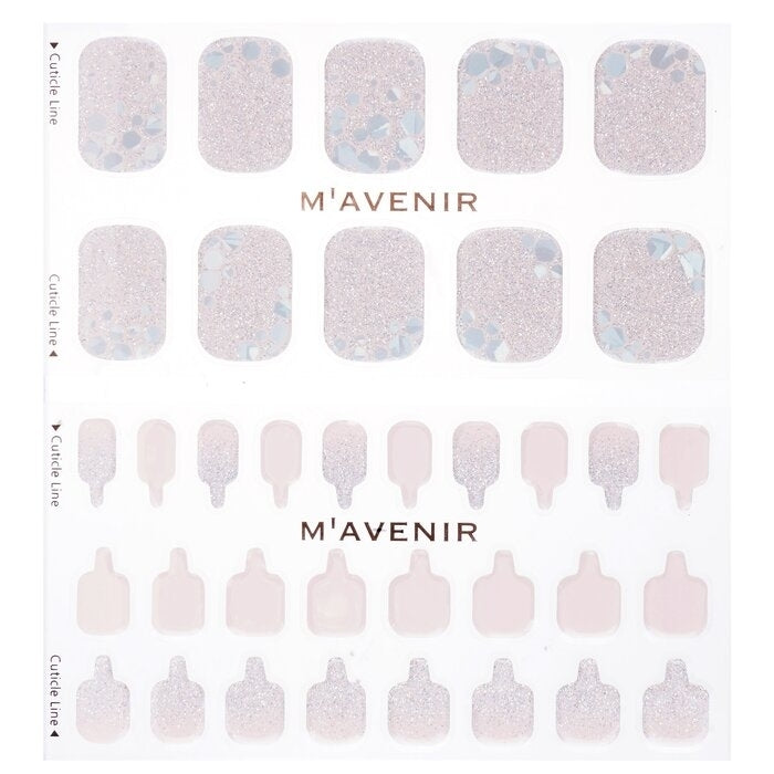 Mavenir - Nail Sticker (Assorted Colour) -  Soft Shell Pedi(36pcs) Image 2