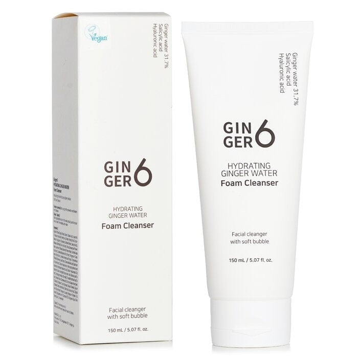 Ginger 6 - Hydrating Ginger Water Foam Cleanser(150ml/5.07oz) Image 2
