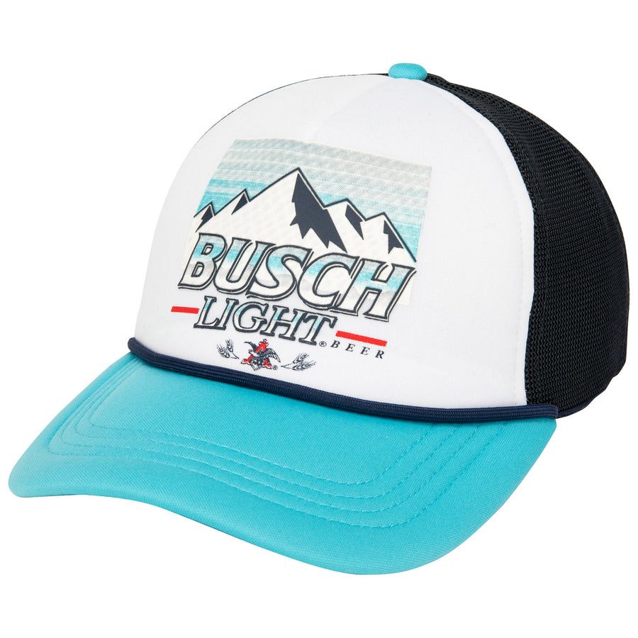 Busch Light Patriotic Retro Logo Rope Hat Image 1